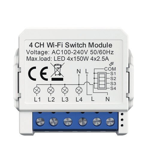 موديول WiFi 4 قناة